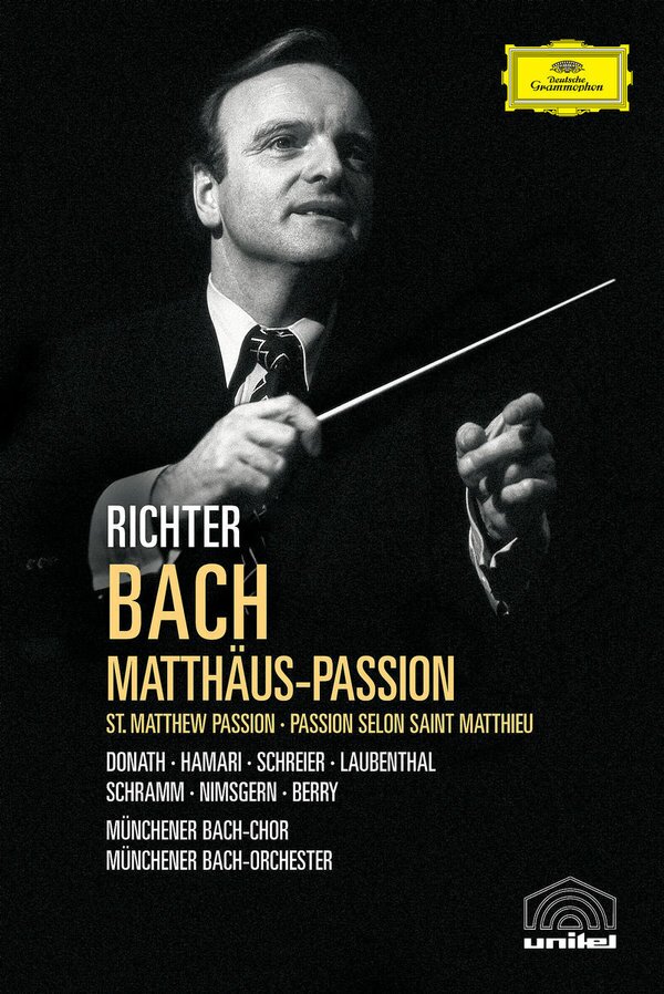 Münchener Bach-Chor, Münchener Bach-Orchester & Karl Richter - Bach - Matthäus Passion Deutsche Grammophon, Unitel Classica, 2 DVDs