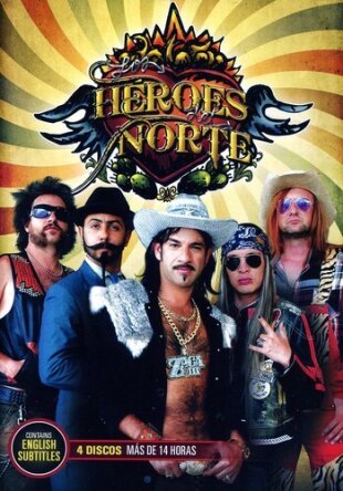 Los Heroes Del Norte 4 DVDs