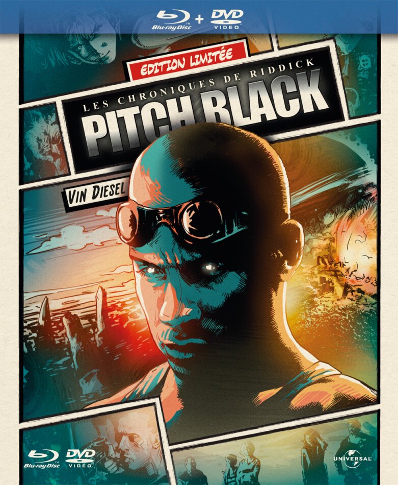 Pitch Black - (Comic-Cover) (2000) Blu-ray + DVD