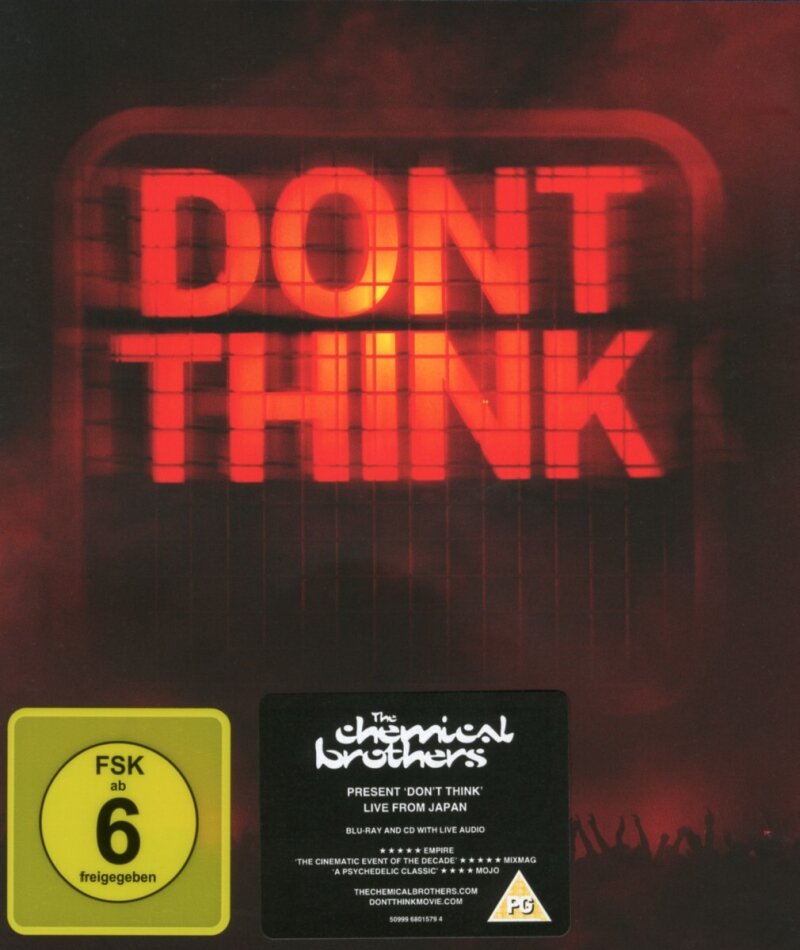 Chemical Brothers - Don't think Limited Edition, Blu-ray + CD