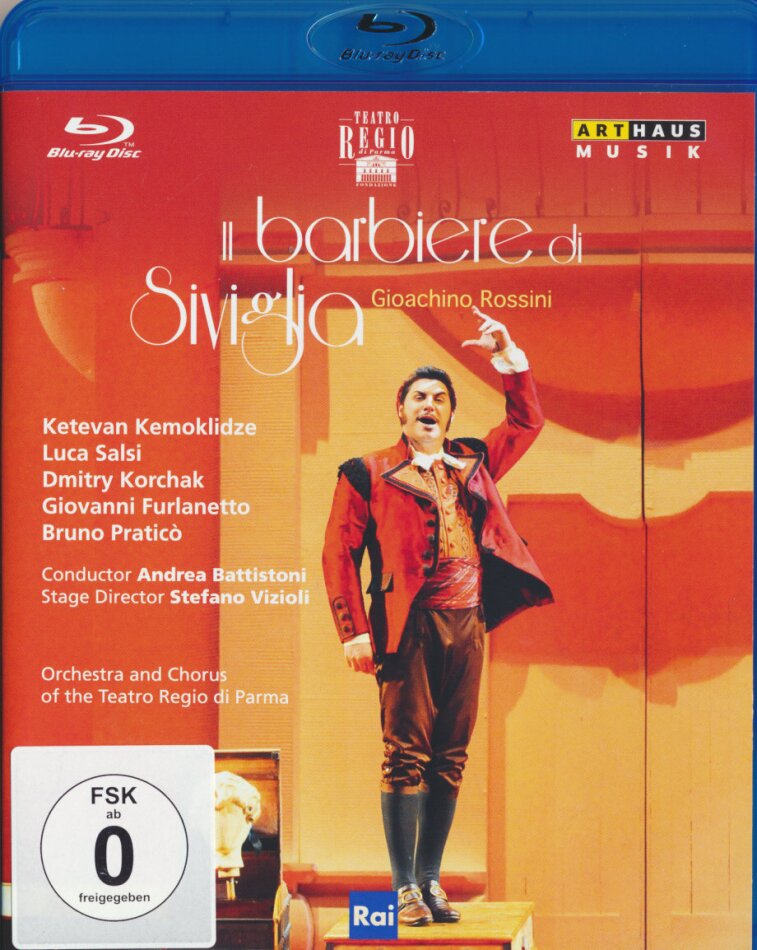 Orchestra Teatro Regio di Parma, Andrea Battistoni & Ketevan Kemoklidze - Rossini - Il barbiere di Siviglia Arthaus Musik