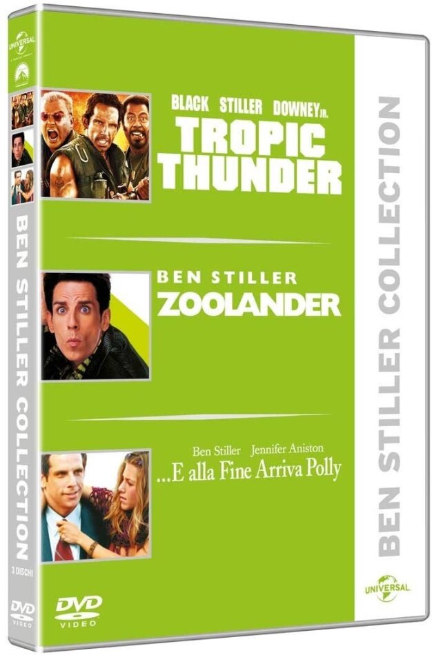 Ben Stiller Collection - Tropic Thunder / Zoolander / ...E alla fine arriva Polly 3 DVD
