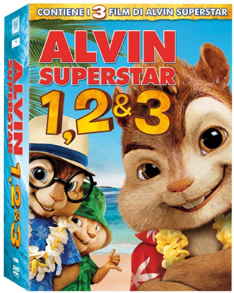 Alvin Superstar 1-3 3 DVD