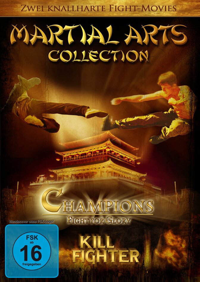Martial Arts Collection - Champions - Fight for Glory / Kill Fighter 2 DVDs