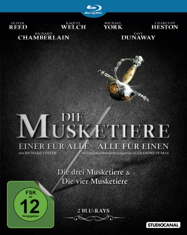 Die Musketiere - Einer für Alle - Alle für Einen! 2 Blu-ray