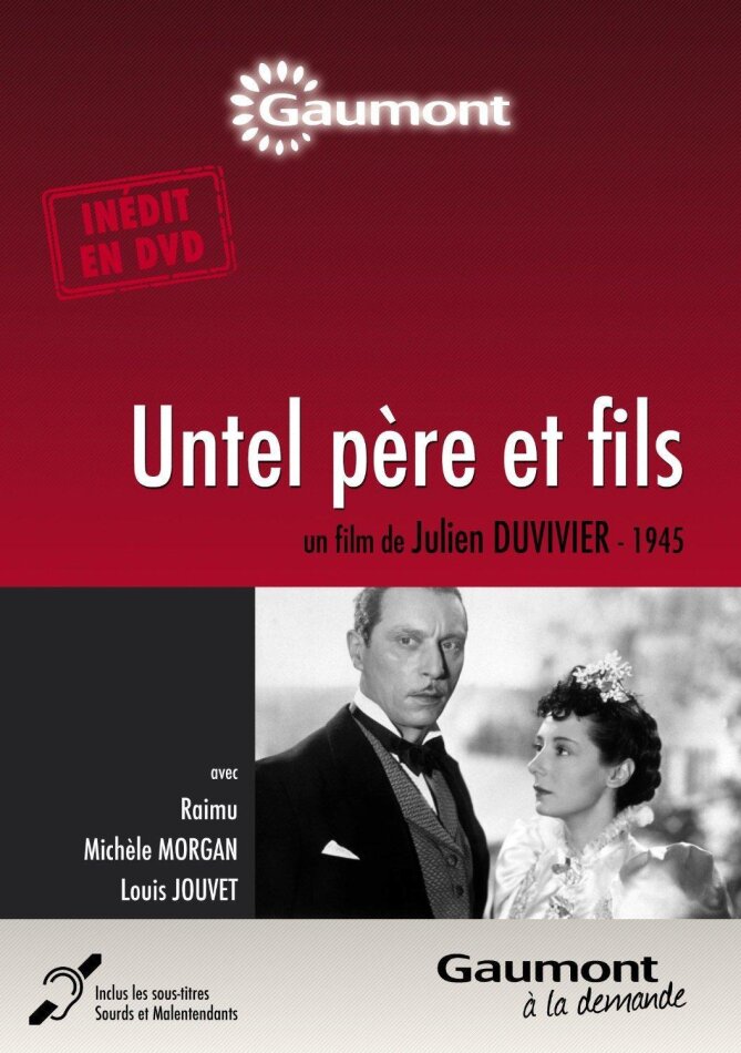 Untel père et fils (1943) Collection Gaumont à la demande, n/b
