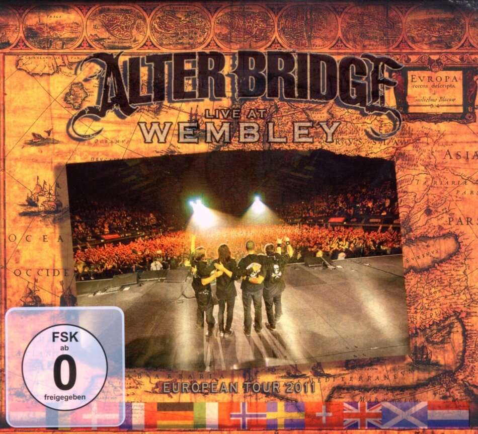 Alter Bridge - Live At Wembley-European Tour 2011 2 DVD + CD
