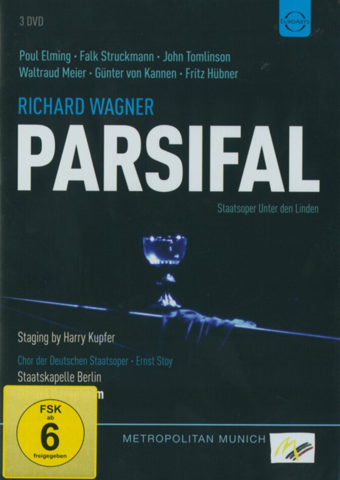 Deutsche Staatsoper Berlin, Daniel Barenboim & Poul Elming - Wagner - Parsifal Euro Arts, 3 DVDs
