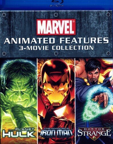 Marvel Animated Features - 3-Movie Collection 3 Blu-rays
