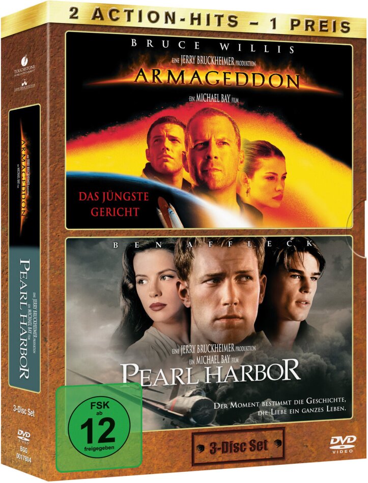 Armageddon (1998) / Pearl Harbor (2001) - Doppelpack 2 DVD