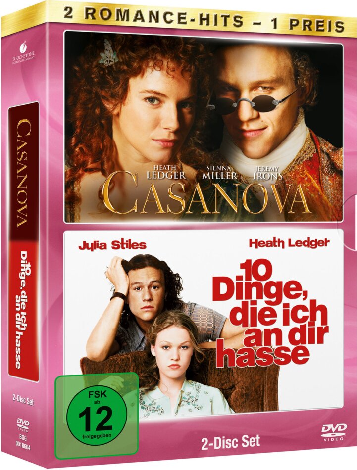 Casanova (2005) / 10 Dinge, die ich an dir hasse - Doppelpack 2 DVD