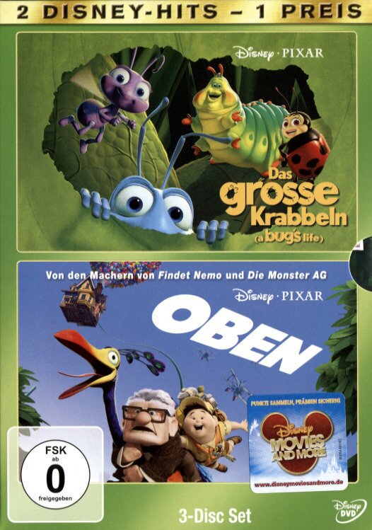 Oben / Das grosse Krabbeln 2 DVDs