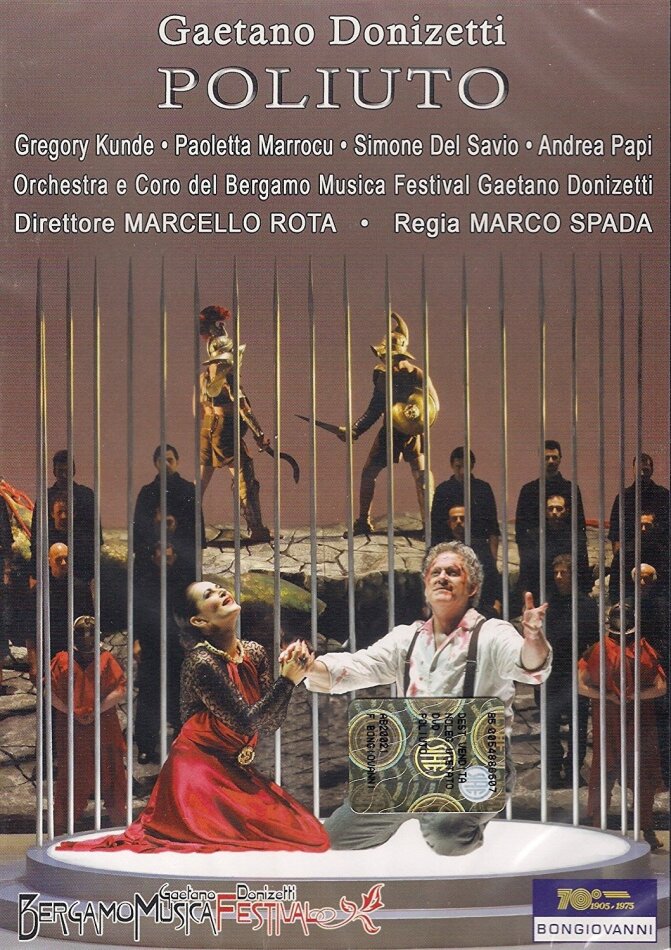Orchestra of the Bergamo Music Festival, Marcello Rota & Gregory Kunde - Donizetti - Poliuto Bergamo Music Festival