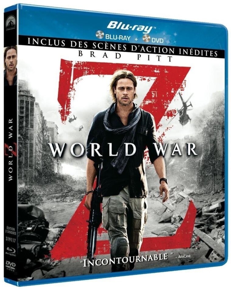 World War Z (2013) Blu-ray + DVD