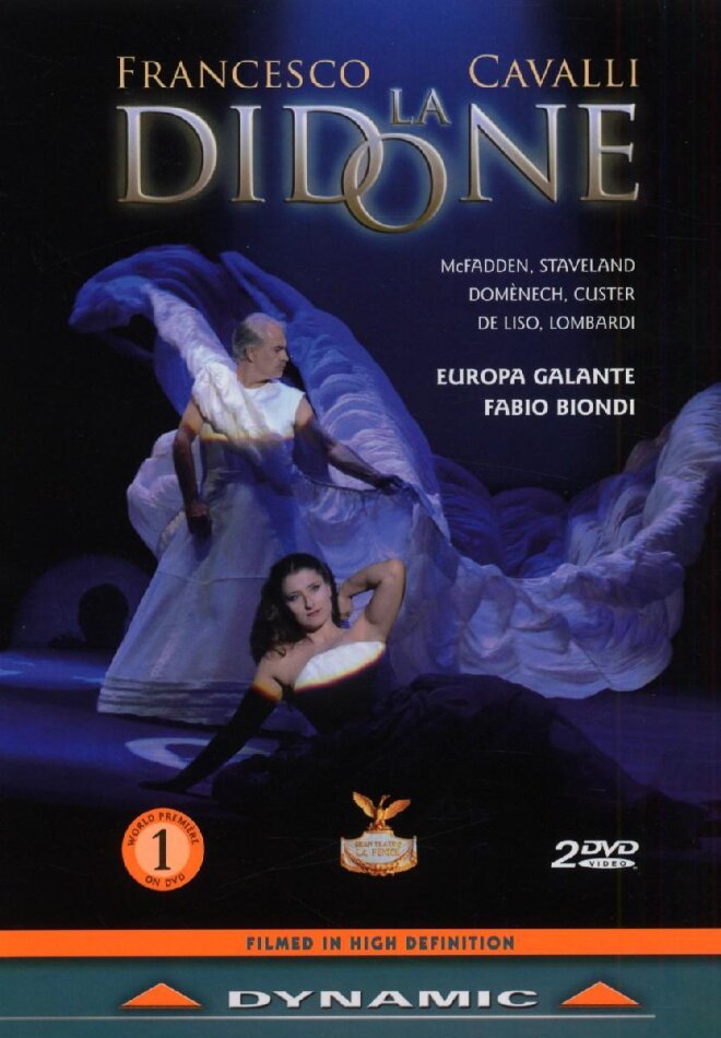 Orchestra Europa Galante, Fabio Biondi & Claron McFadden - Cavalli - La Didone Dynamic, 2 DVDs
