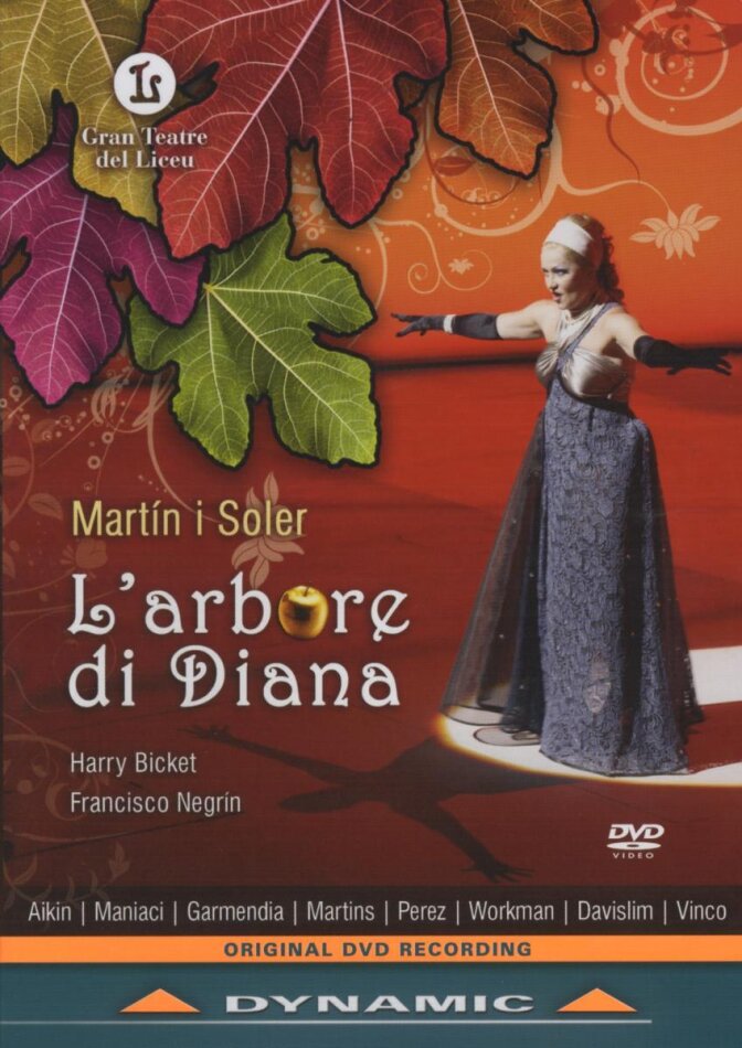 Orchestra of the Gran Teatre del Liceu, Harry Bicket & Laura Alkin - Soler - L'arbore di Diana Dynamic