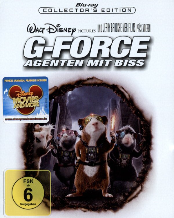 G-Force - Agenten mit Biss (2009) Edizione Limitata, Steelbook