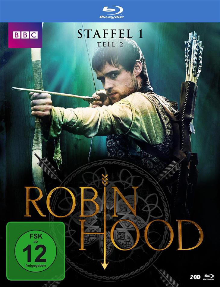 Robin Hood - Staffel 1.2 2 Blu-rays