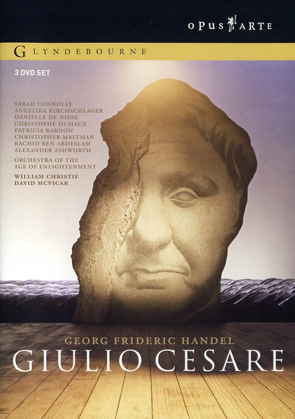 Orchestra of the Age of Enlightenment, William Christie & Dame Sarah Connolly - Händel - Giulio Cesare Glyndebourne Festival Opera, Opus Arte, 3 DVD