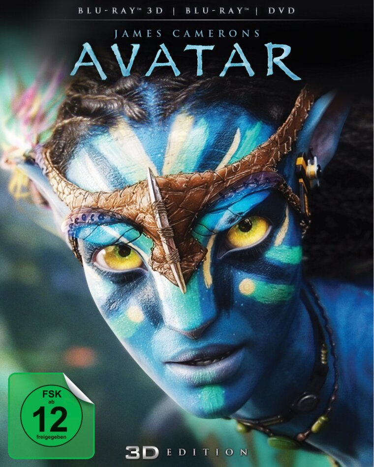 Avatar (2009) Blu-ray 3D (+2D) + DVD