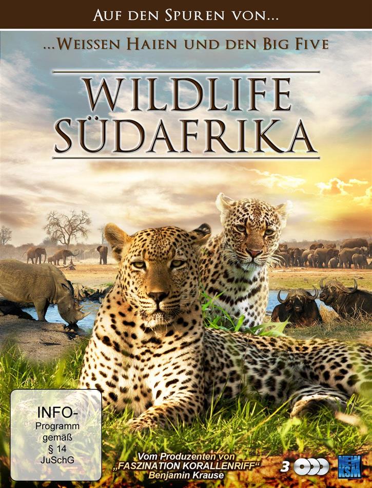 Wildlife Südafrika - Auf den Spuren von weissen Haien und den Big Five 3 DVD