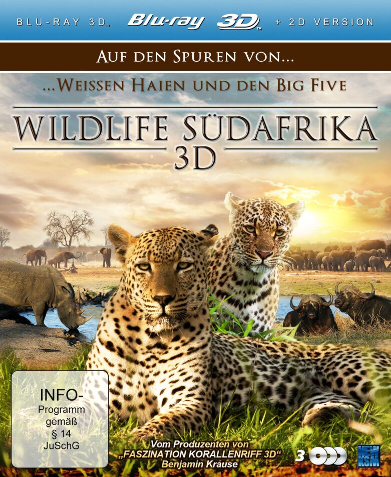 Wildlife Südafrika - Auf den Spuren von weissen Haien und den Big Five
