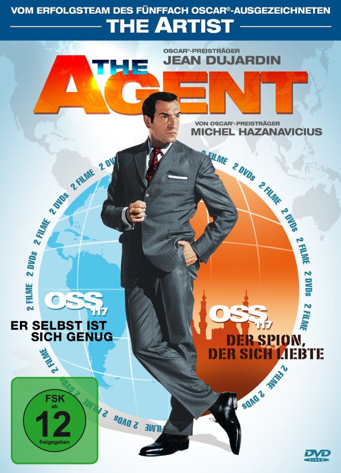 The Agent - OSS 117 Teil 1 + 2 2 DVDs