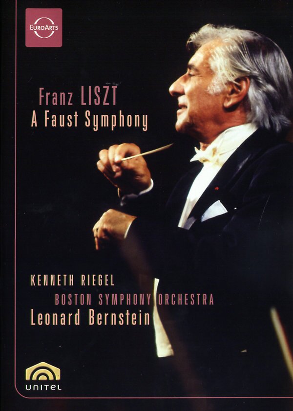 Boston Symphony Orchestra, Leonard Bernstein (1918-1990) & Kenneth Riegel - Liszt - A Faust Symphony Euro Arts, Unitel Classica