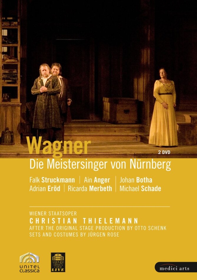Wiener Staatsoper, Christian Thielemann & Falk Struckmann - Wagner - Die Meistersinger von Nürnberg Unitel Classica, Euro Arts, 2 DVD