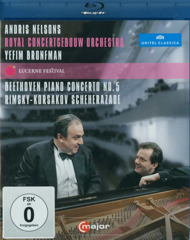 Royal Concertgebouw Orchestra, Andris Nelsons & Yefim Bronfman - Beethoven / Chopin / Rimsky-Korsakov / Dvorák C Major, Unitel Classica