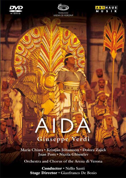 Orchestra dell'Arena di Verona, Nello Santi & Maria Chiara - Verdi - Aida Arthaus Musik