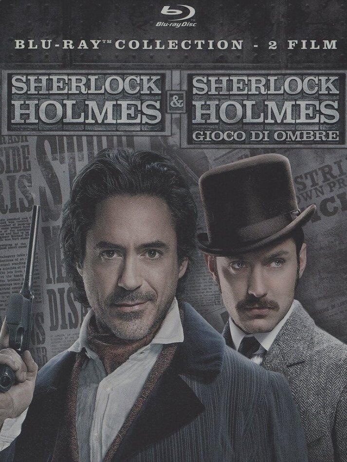 Sherlock Holmes (2010) / Sherlock Holmes 2 (2011) 2 Blu-ray
