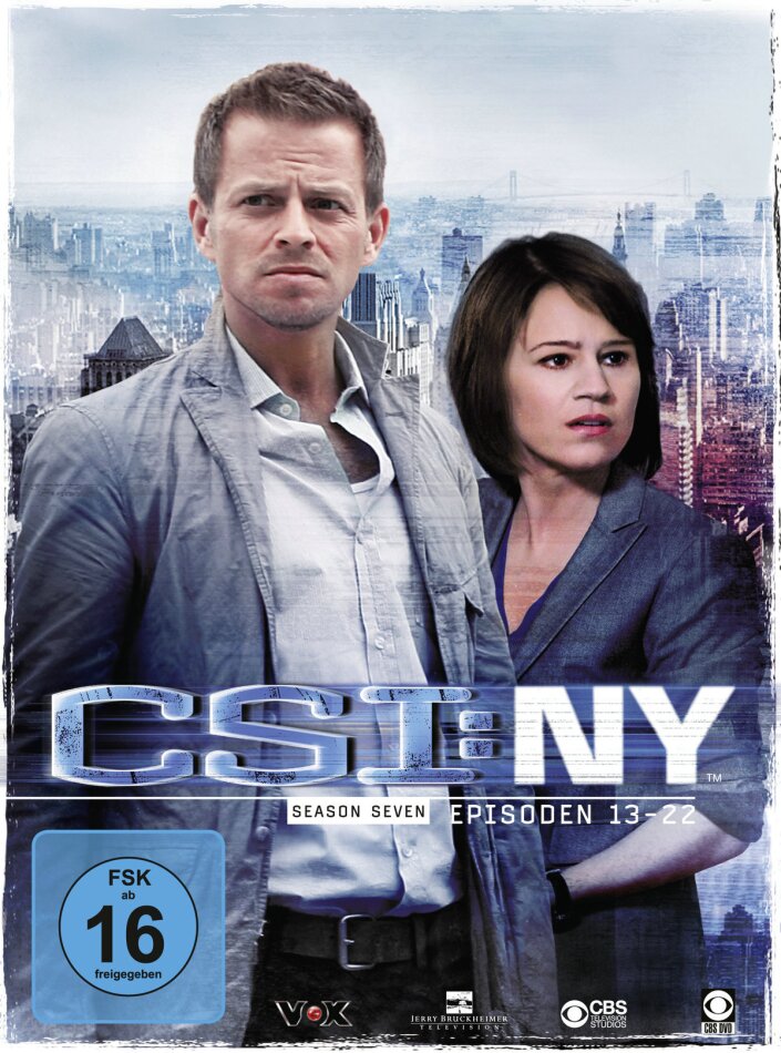 CSI - New York - Staffel 7.2 3 DVDs
