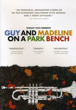 Guy and Madeline on a Park Bench
