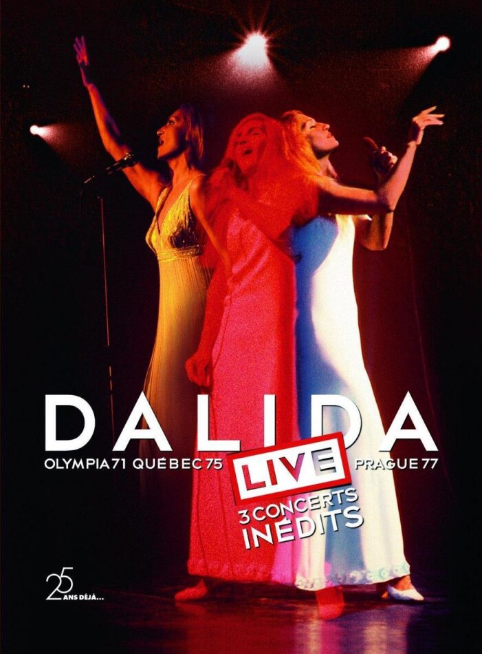 Dalida - 3 Concerts Inedit 3 DVDs