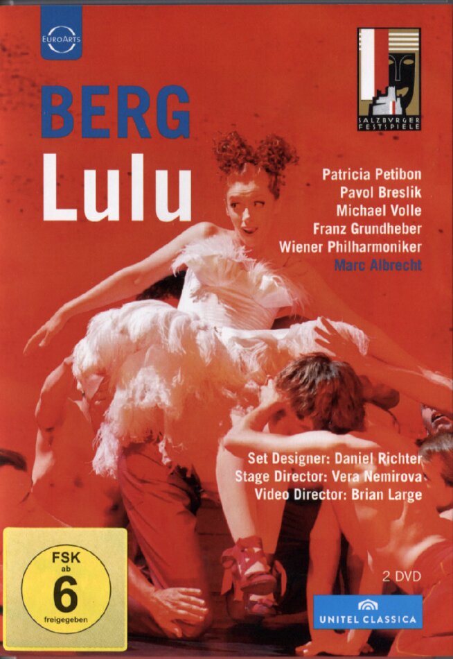 Wiener Philharmoniker, Marc Albrecht & Patricia Petibon - Berg - Lulu Euro Arts, Salzburger Festspiele, Unitel Classica, 2 DVDs