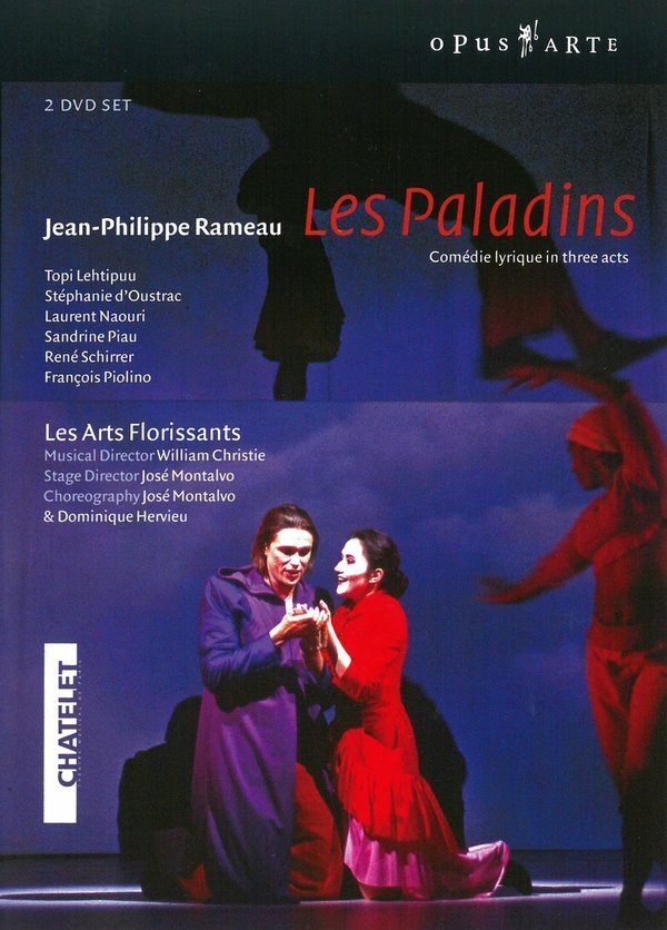 Les Arts Florissants, William Christie & Topi Lehtipuu - Rameau - Les Paladins Opus Arte, 2 DVD