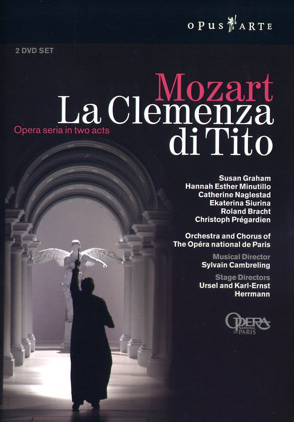 Orchestra of the Opera National de Paris, Sylvain Cambreling & Susan Graham - Mozart - La clemenza di Tito Opus Arte, 2 DVDs