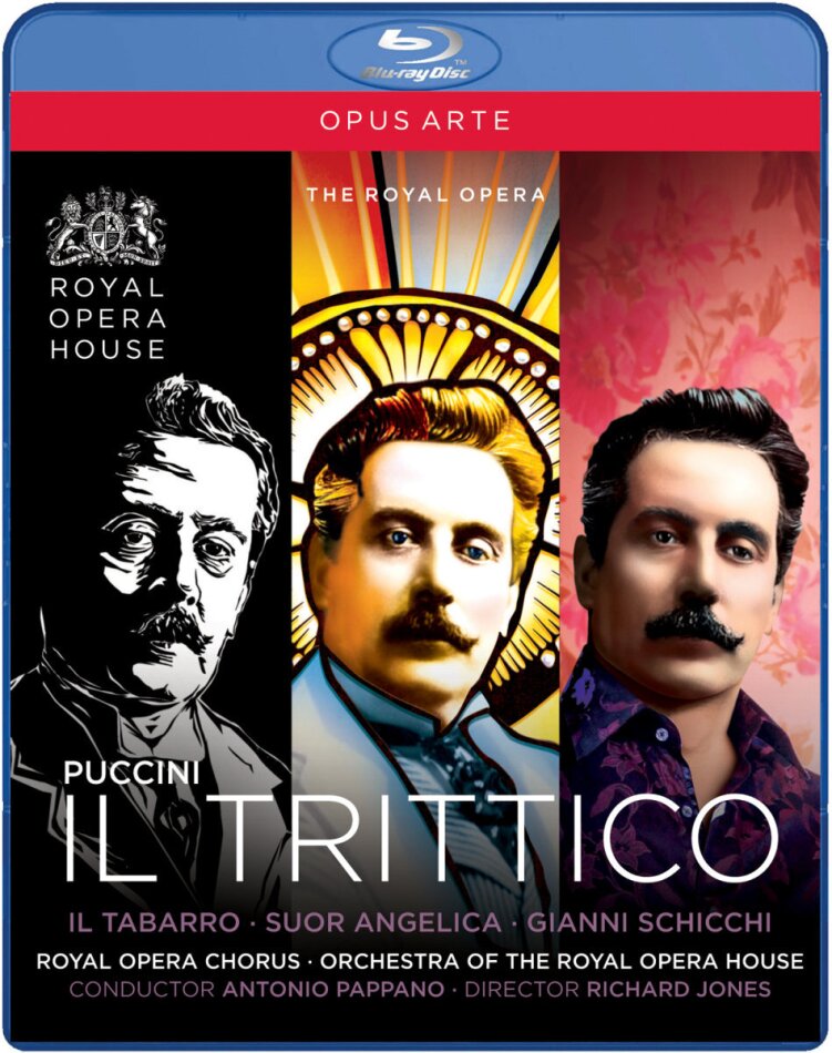 Orchestra of the Royal Opera House, Sir Antonio Pappano & Lucio Gallo - Puccini - Il trittico - Il Tabarro / Suor Angelica / Gianni Schicchi Opus Arte