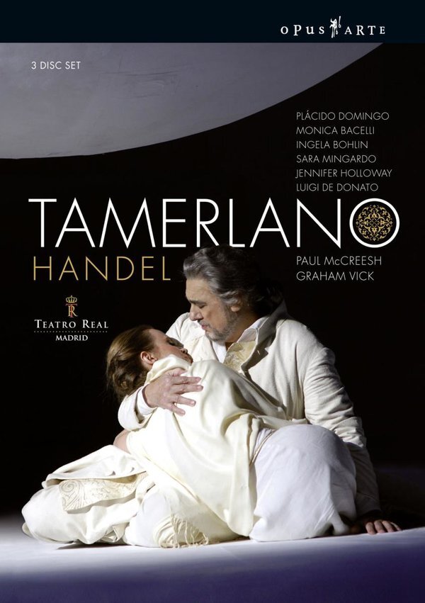 Orchestra of the Teatro Real Madrid, Paul McCreesh & Plácido Domingo - Händel - Tamerlano Opus Arte, 3 DVDs