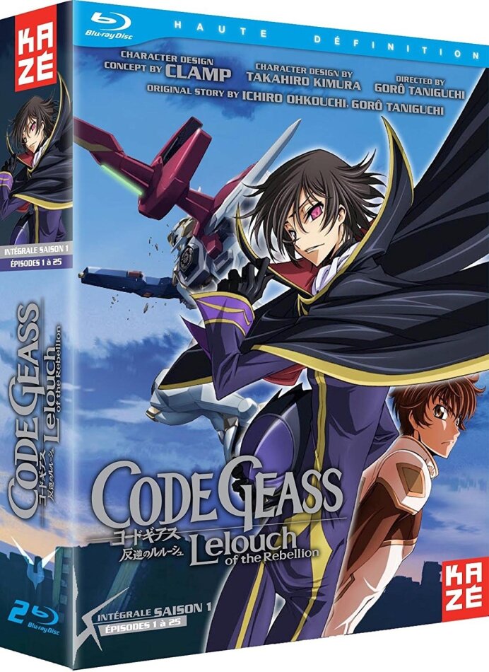 Code Geass Lelouch of the Rebellion - Intégrale Saison 1 2 Blu-ray
