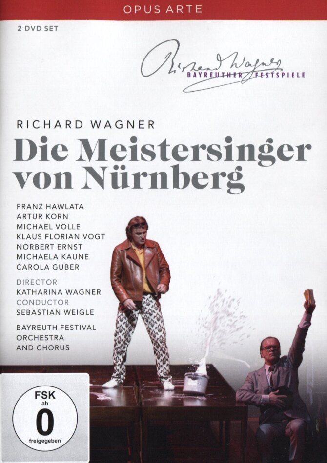 Bayreuther Festspiele Orchestra, Sebastian Weigle & Franz Hawlata - Wagner - Die Meistersinger von Nürnberg Bayreuther Festspiele, 2 DVD