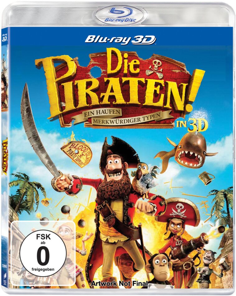 Die Piraten - Ein Haufen merkwürdiger Typen (2012)