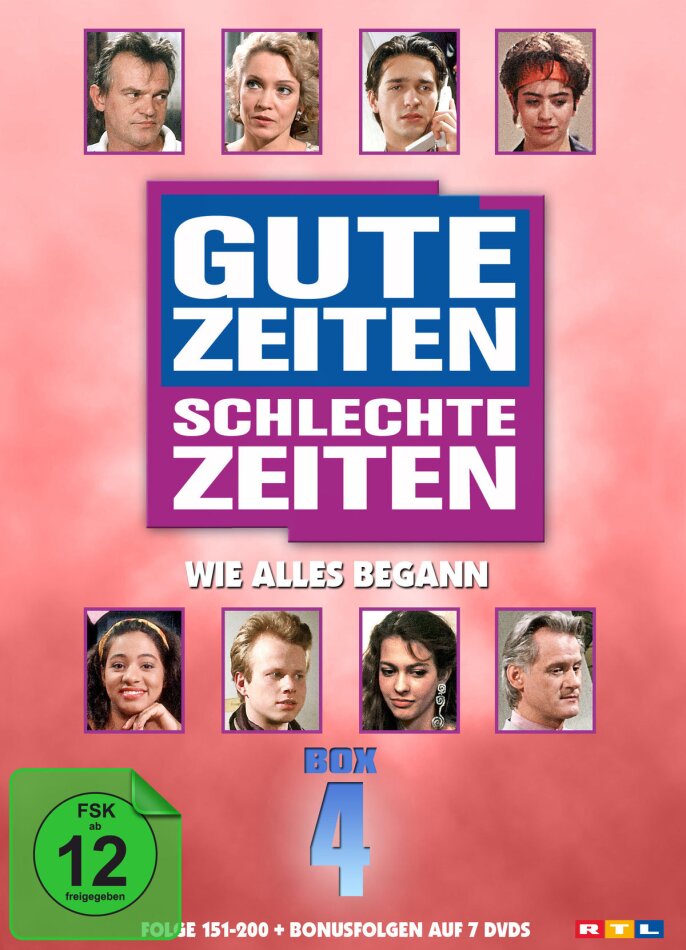 Gute Zeiten, schlechte Zeiten - Wie alles begann - Box 4 7 DVDs