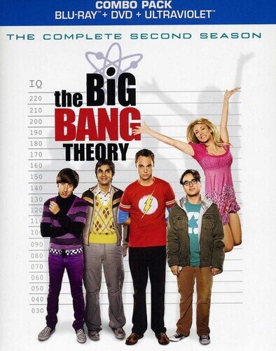 The Big Bang Theory - Season 2 3 Blu-ray + 3 DVD