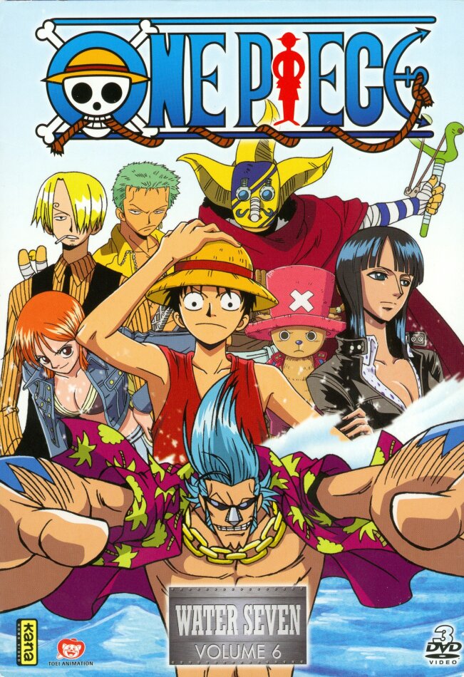One Piece - Water Seven Vol. 6 3 DVD