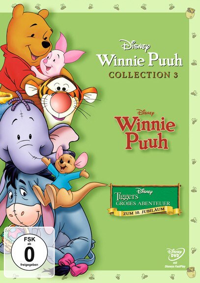 Winnie Puuh Collection 3 2 DVDs