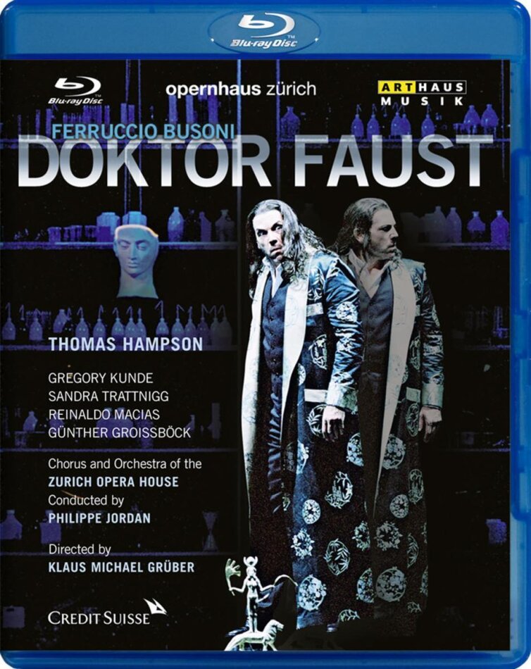 Opernhaus Zürich, Philippe Jordan & Thomas Hampson - Opernhaus Zürich / Jordan - Busoni - Doktor Faust Arthaus Musik