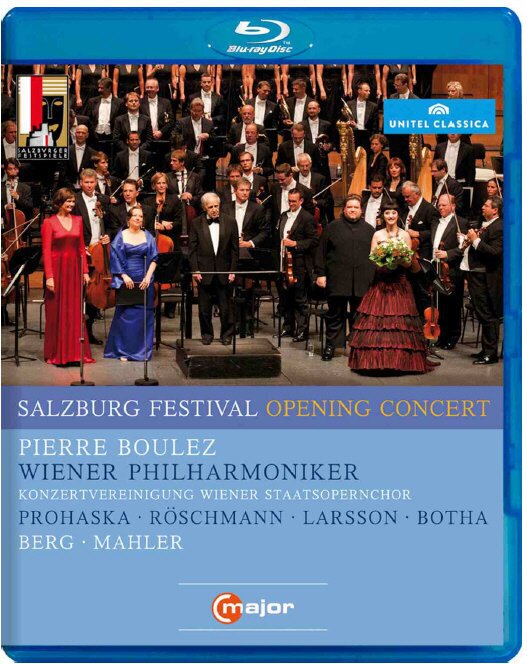 Wiener Philharmoniker, Pierre Boulez (*1925) & Anna Prohaska - Salzburg Festival Opening Concert 2011 Salzburger Festspiele, C Major, Unitel Classica
