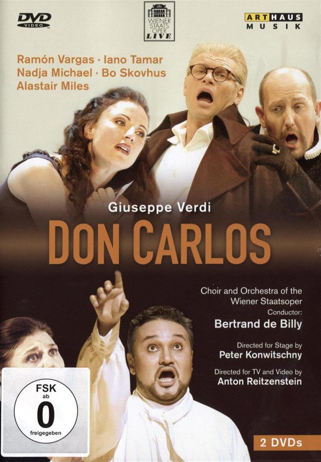 Wiener Staatsoper, Bertrand de Billy & Ramon Vargas - Verdi - Don Carlos Arthaus Musik, 2 DVDs